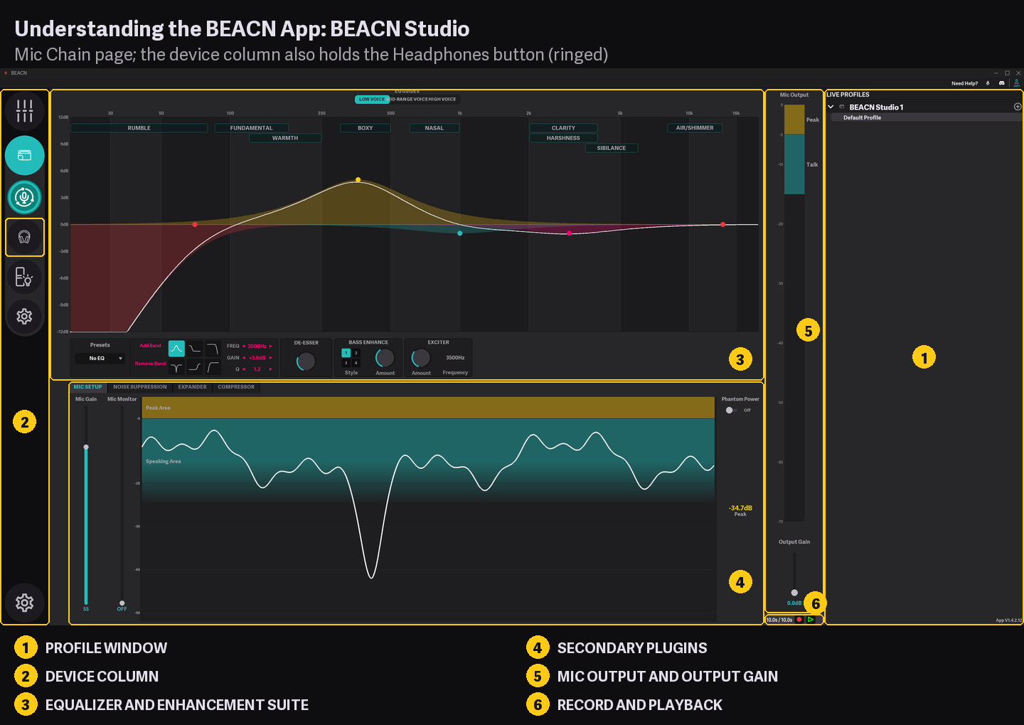 Understanding the BEACN App: BEACN Studio