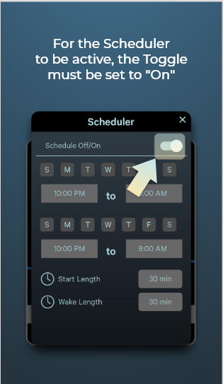 Scheduler App Screenshot